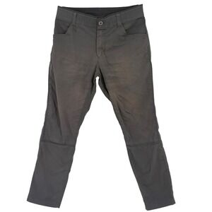 Kuhl Resistor Chino Mens 32x30 Charcoal Grey Tapered Hiking Pants *Sunwashed*